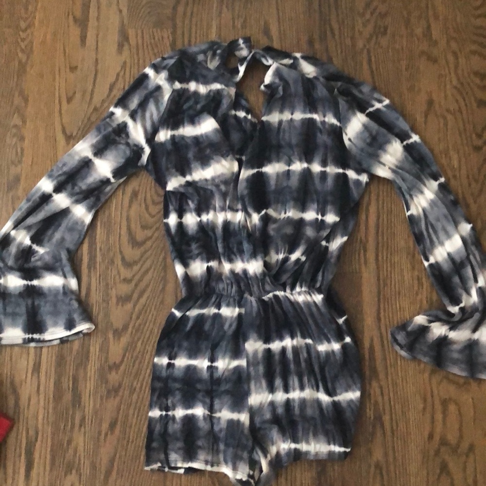 Tie dye romper